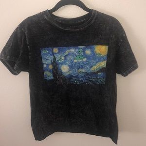 Van Gogh Alien Invader Shirt
